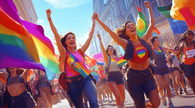 La première marche lesbienne française : une manifestation festive qui marque un tournant historique